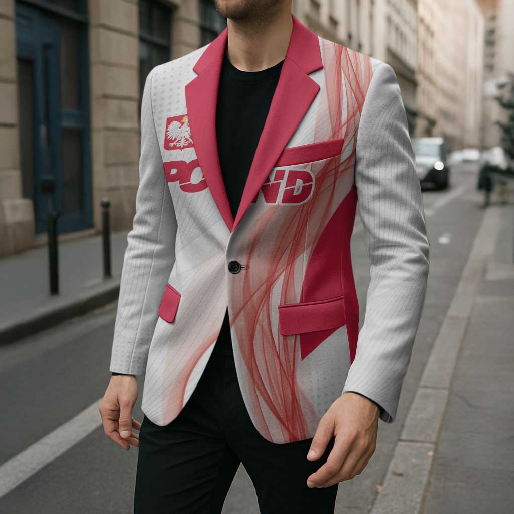 Custom Poland Volleyball Blazer Polish Eagle Sports Pride