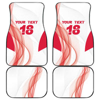 Custom Poland Volleyball Car Mats Polish Eagle Sports Pride