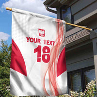 Custom Poland Volleyball Garden Flag Polish Eagle Sports Pride