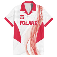 Custom Poland Volleyball Hawaiian Shirt Polish Eagle Sports Pride