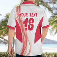 Custom Poland Volleyball Hawaiian Shirt Polish Eagle Sports Pride