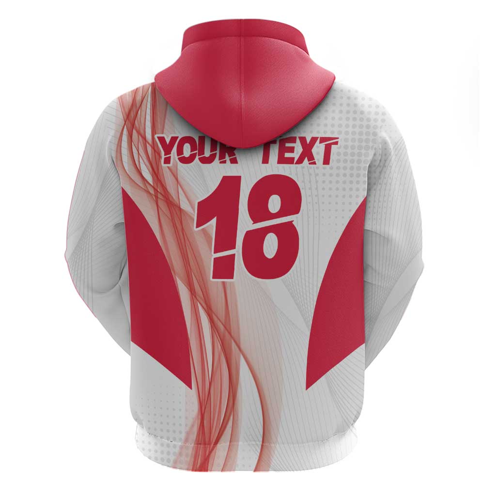 Custom Poland Volleyball Hoodie Polish Eagle Sports Pride