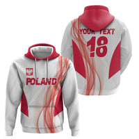 Custom Poland Volleyball Hoodie Polish Eagle Sports Pride