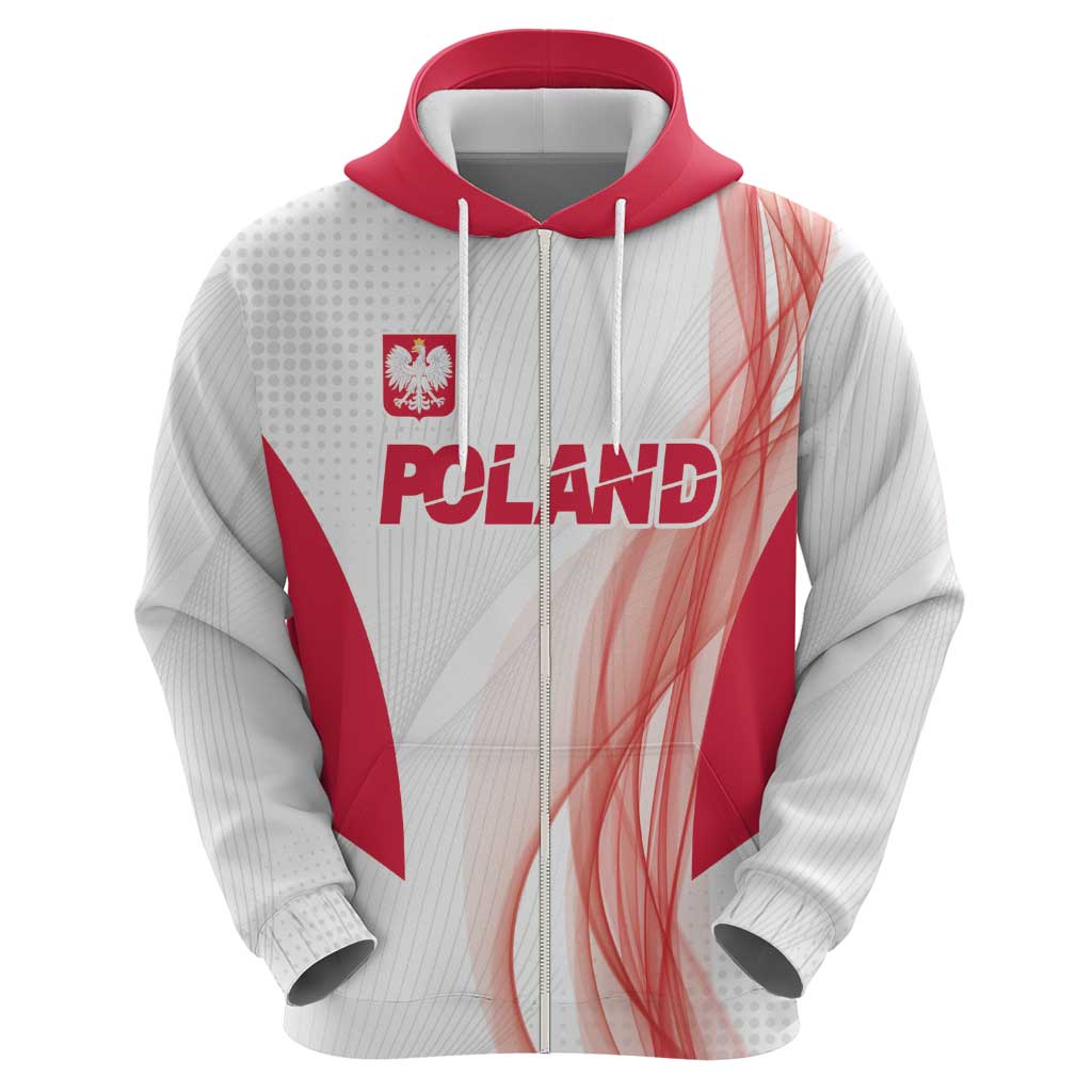 Custom Poland Volleyball Hoodie Polish Eagle Sports Pride
