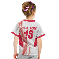 Custom Poland Volleyball Kid T Shirt Polish Eagle Sports Pride