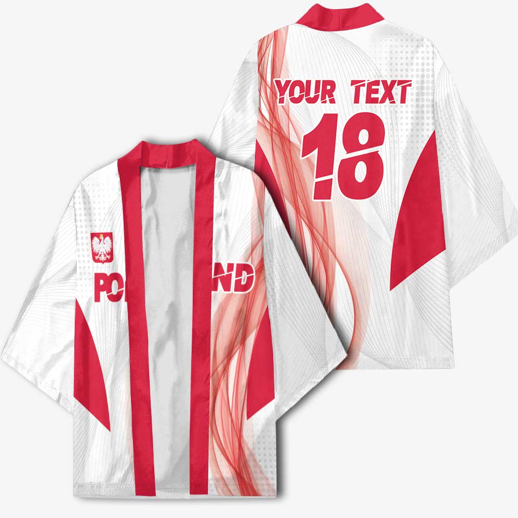 Custom Poland Volleyball Kimono Polish Eagle Sports Pride