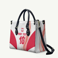 Custom Poland Volleyball Leather Bag Polish Eagle Sports Pride