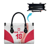 Custom Poland Volleyball Leather Bag Polish Eagle Sports Pride