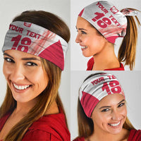 Custom Poland Volleyball Neck Gaiter Polish Eagle Sports Pride