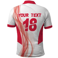 Custom Poland Volleyball Polo Shirt Polish Eagle Sports Pride