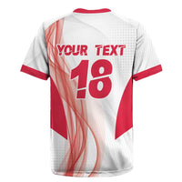 Custom Poland Volleyball Rugby Jersey Polish Eagle Sports Pride