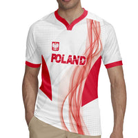 Custom Poland Volleyball Rugby Jersey Polish Eagle Sports Pride