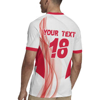 Custom Poland Volleyball Rugby Jersey Polish Eagle Sports Pride