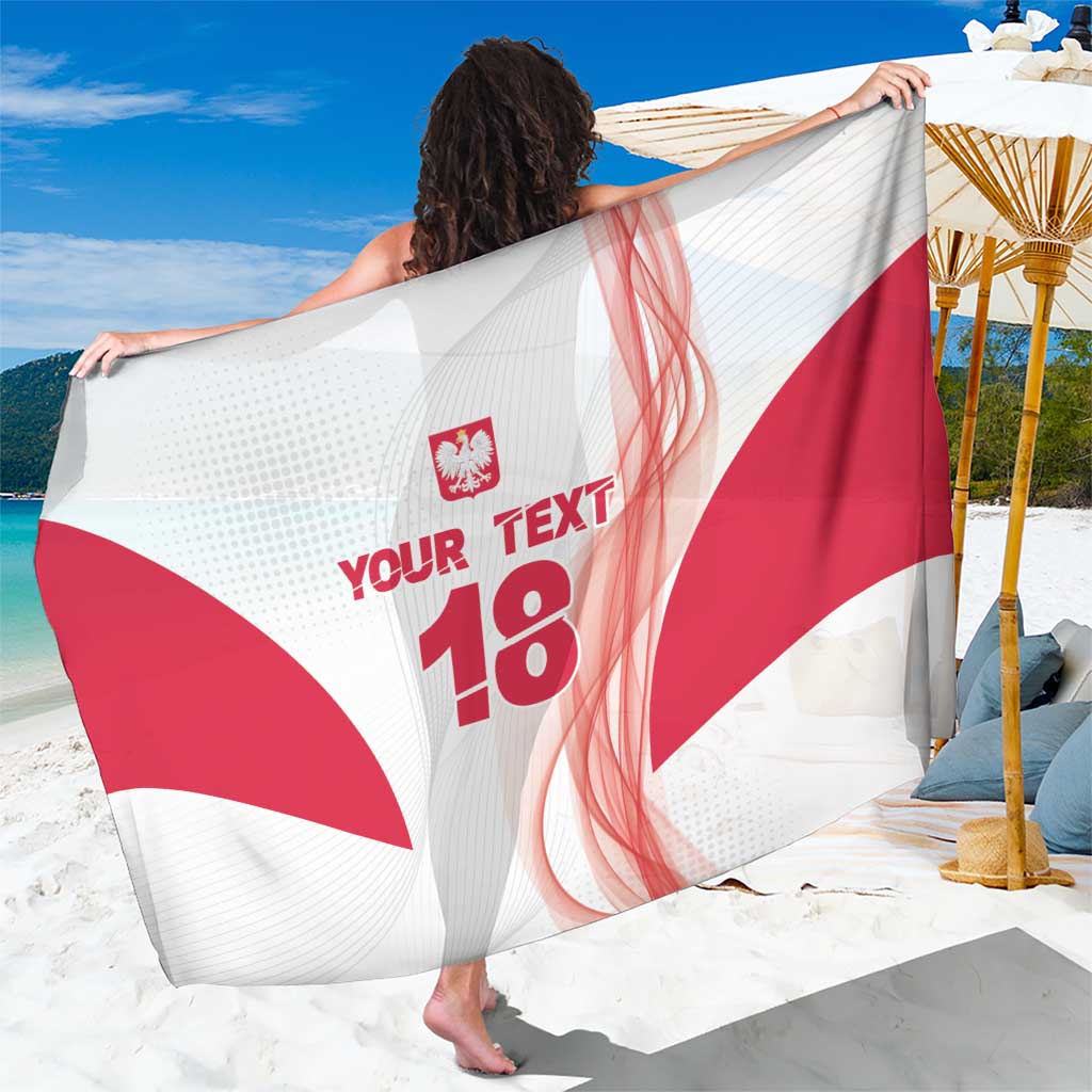 Custom Poland Volleyball Sarong Polish Eagle Sports Pride