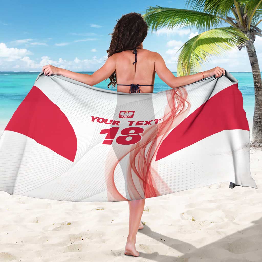 Custom Poland Volleyball Sarong Polish Eagle Sports Pride