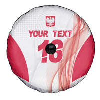 Custom Poland Volleyball Spare Tire Cover Polish Eagle Sports Pride