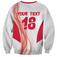 Custom Poland Volleyball Sweatshirt Polish Eagle Sports Pride