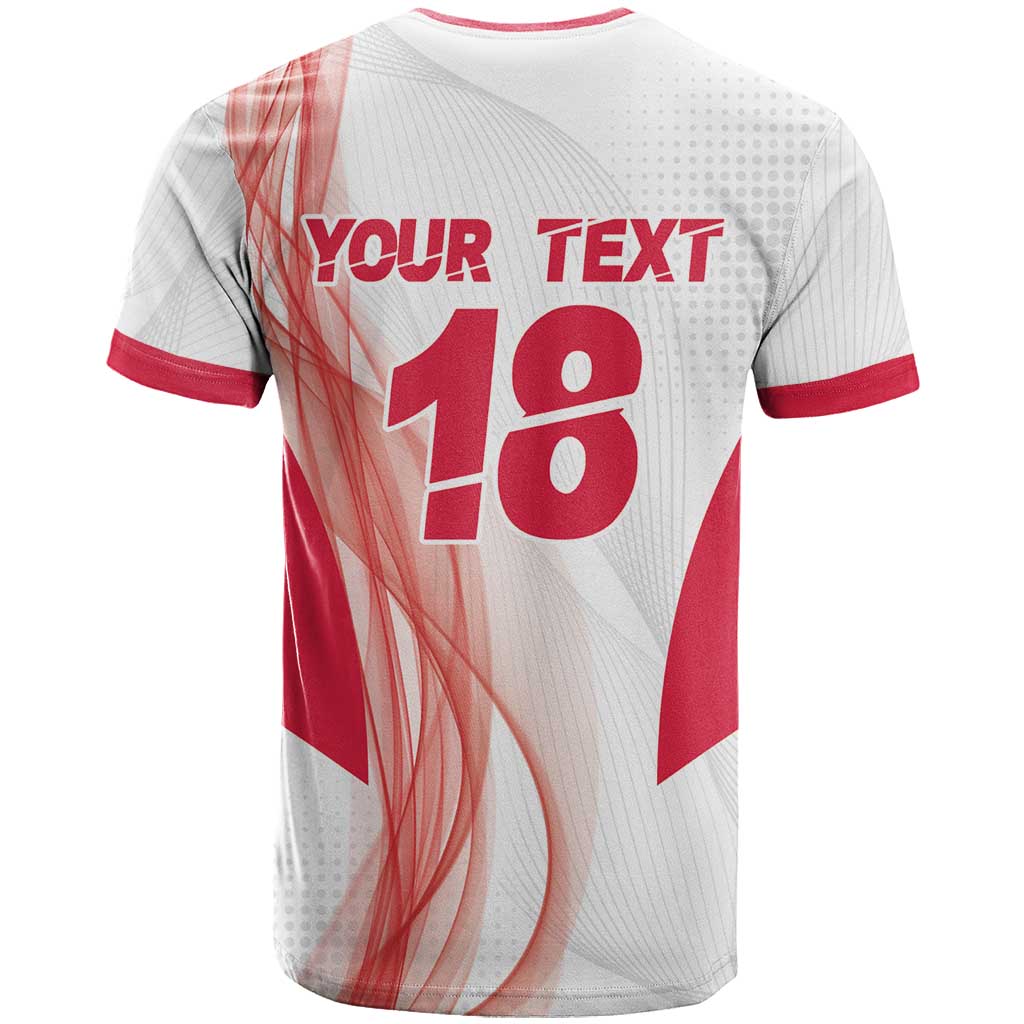 Custom Poland Volleyball T Shirt Polish Eagle Sports Pride