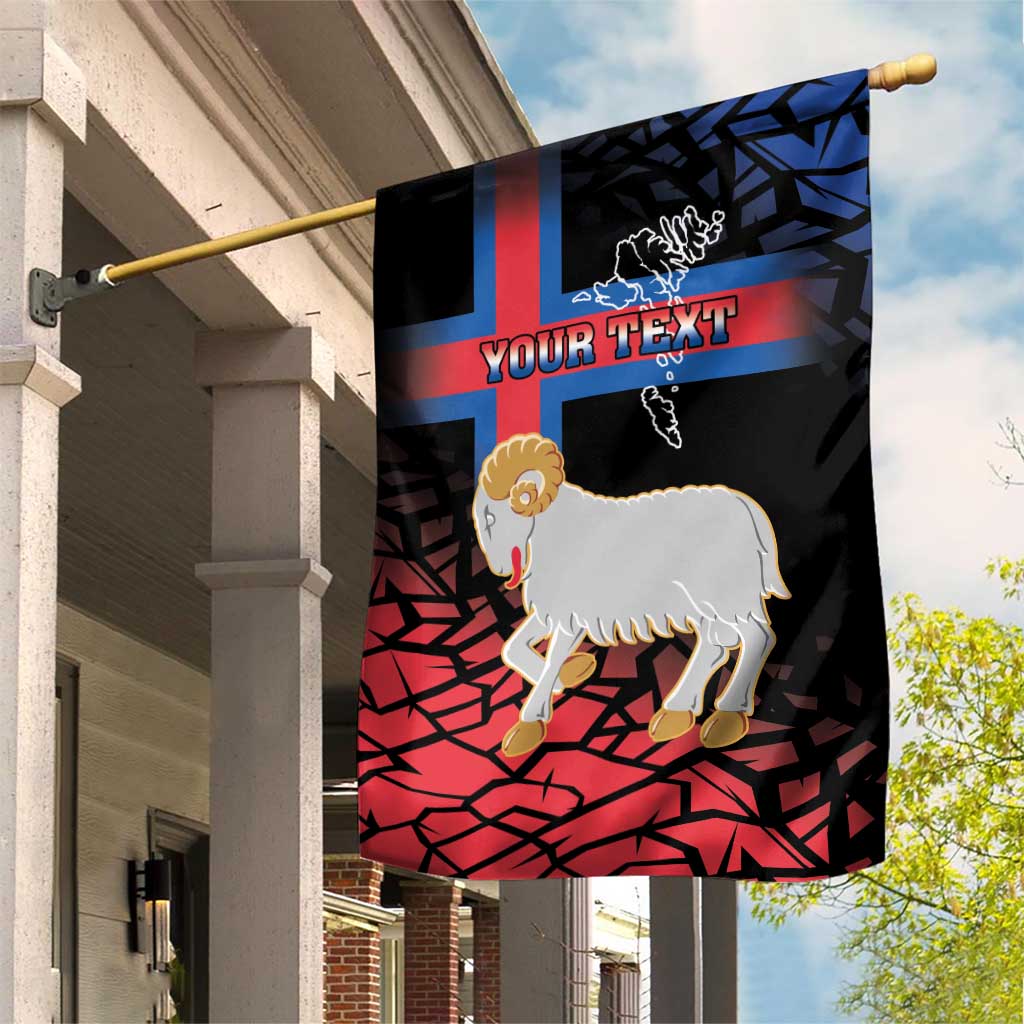 Personalized Faroe Islands Garden Flag Coat Of Arms Flag Style