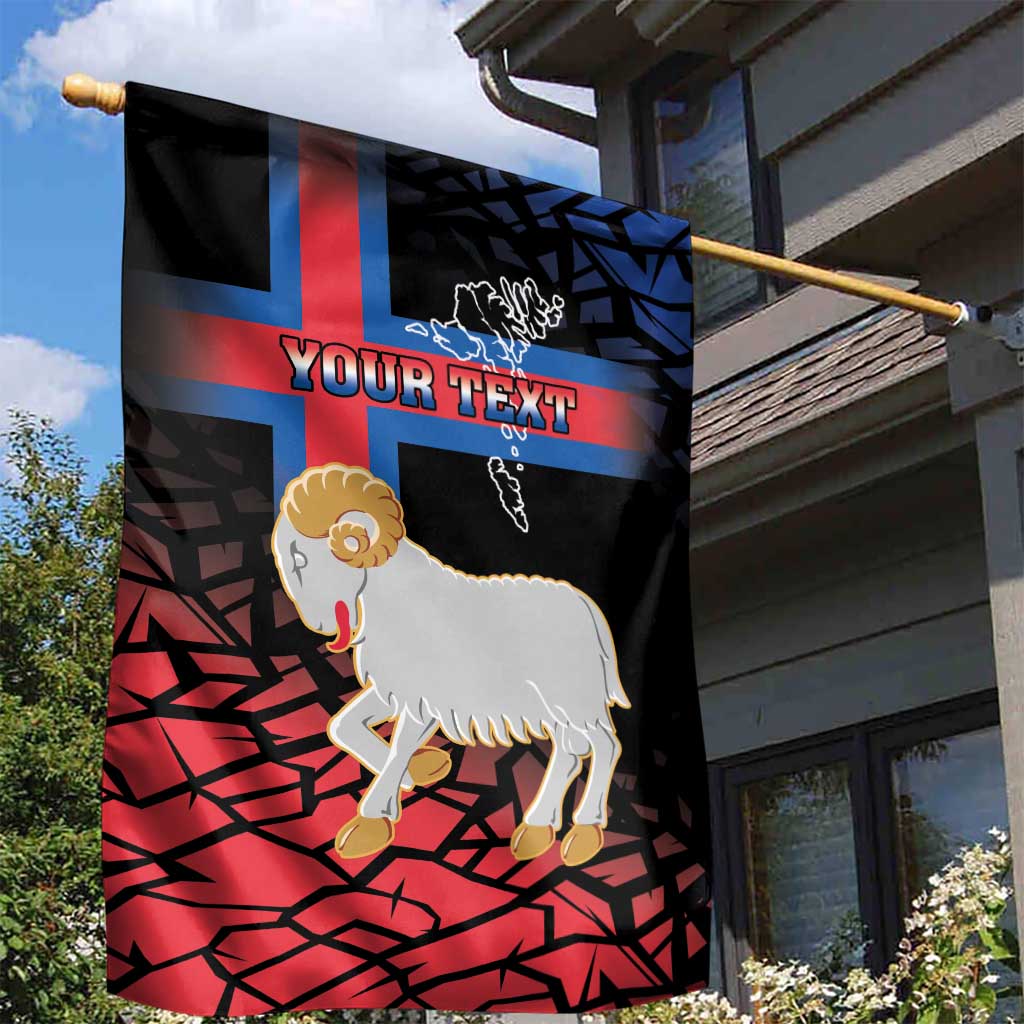 Personalized Faroe Islands Garden Flag Coat Of Arms Flag Style