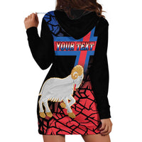 Personalized Faroe Islands Hoodie Dress Coat Of Arms Flag Style