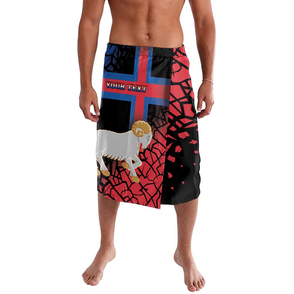 Personalized Faroe Islands Lavalava Coat Of Arms Flag Style
