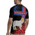 Personalized Faroe Islands Rugby Jersey Coat Of Arms Flag Style