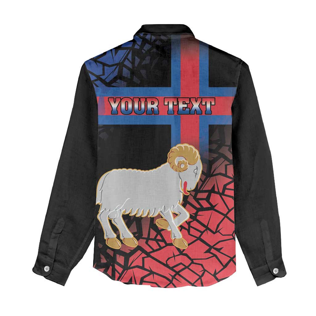 Personalized Faroe Islands Women Casual Shirt Coat Of Arms Flag Style