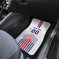 Custom Faroe Islands Football Car Mats Go Champion White Version
