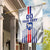 Custom Faroe Islands Football Garden Flag Go Champion White Version