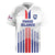 Custom Faroe Islands Football Rugby Jersey Go Champion White Version