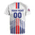 Custom Faroe Islands Football Rugby Jersey Go Champion White Version