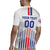 Custom Faroe Islands Football Rugby Jersey Go Champion White Version