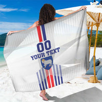 Custom Faroe Islands Football Sarong Go Champion White Version