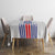 Custom Faroe Islands Football Tablecloth Go Champion White Version