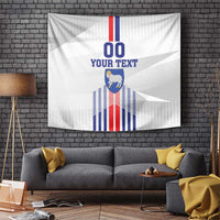 Custom Faroe Islands Football Tapestry Go Champion White Version