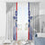 Custom Faroe Islands Football Window Curtain Go Champion White Version