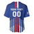 Custom Faroe Islands Football Baseball Jersey Go Champion Blue Version