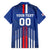 Custom Faroe Islands Football Hawaiian Shirt Go Champion Blue Version