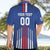 Custom Faroe Islands Football Hawaiian Shirt Go Champion Blue Version