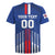 Custom Faroe Islands Football Rugby Jersey Go Champion Blue Version