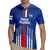 Custom Faroe Islands Football Rugby Jersey Go Champion Blue Version