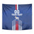 Custom Faroe Islands Football Tapestry Go Champion Blue Version