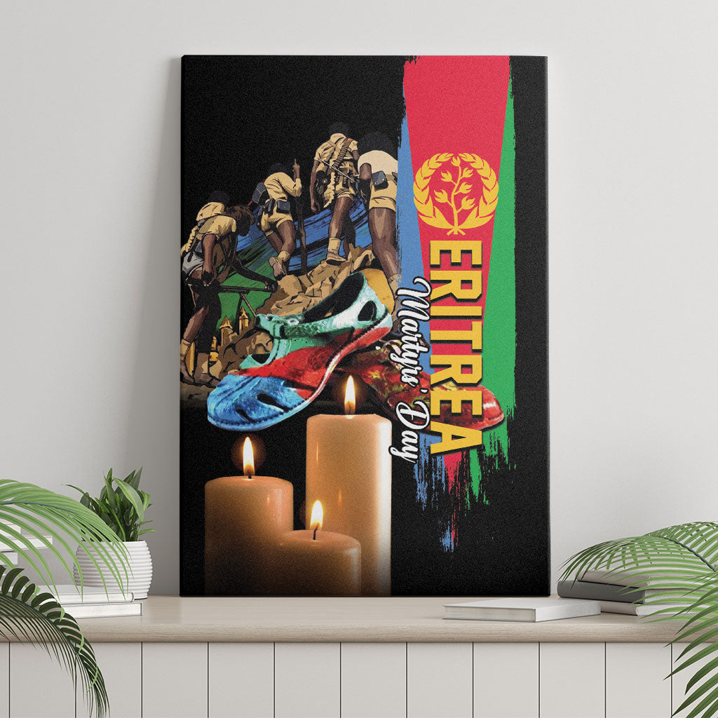 Eritrea Martyrs Day Canvas Wall Art Honoring the Fallen