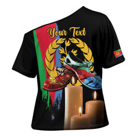 Personalized Eritrea Martyrs Day Cross Shoulder Shirt Honoring the Fallen