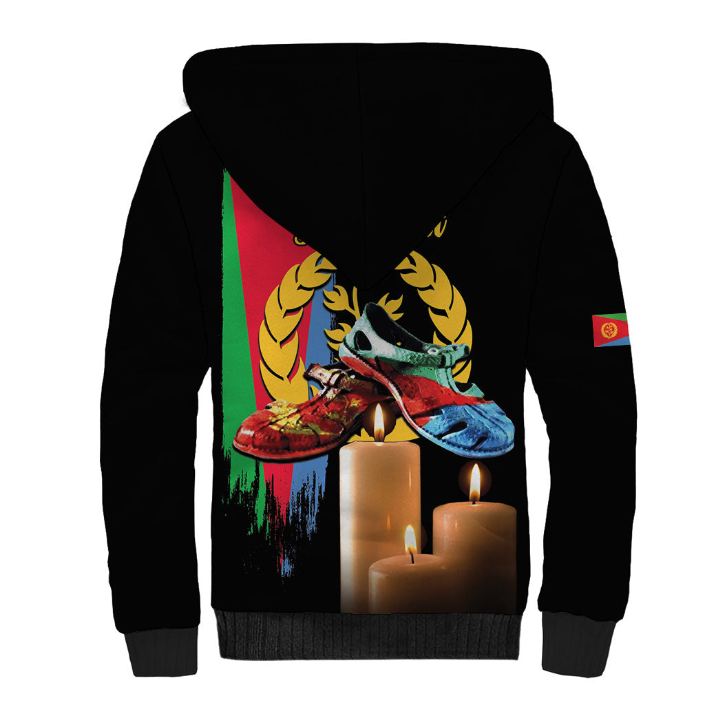 Personalized Eritrea Martyrs Day Sherpa Hoodie Honoring the Fallen