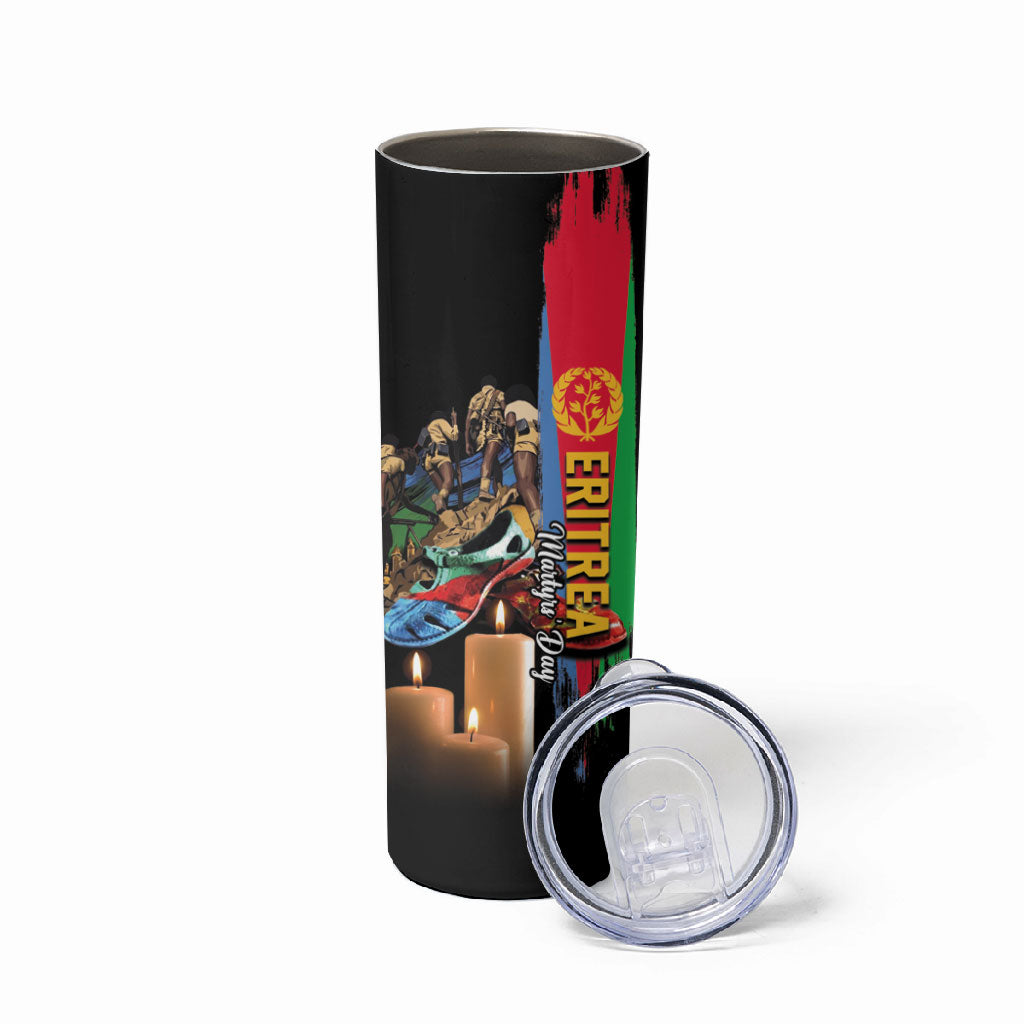 Personalized Eritrea Martyrs Day Skinny Tumbler Honoring the Fallen