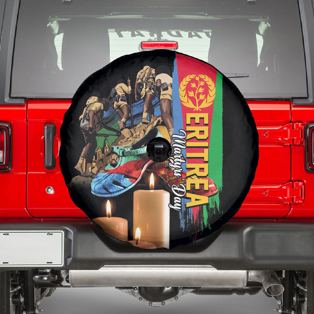 Eritrea Martyrs Day Spare Tire Cover Honoring the Fallen
