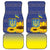 Ukraine Peace Dove Car Mats Ukraine Sunflower With Folk Patterns - Wonder Print Shop