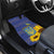 Ukraine Peace Dove Car Mats Ukraine Sunflower With Folk Patterns - Wonder Print Shop